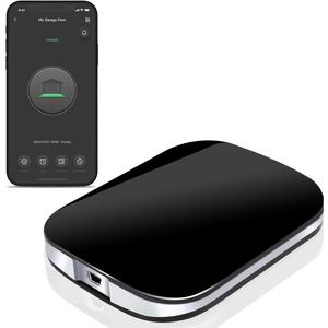 Smart WiFi Garage Door Opener Remote,Work with Amazon Alexa,Google Assistant,Siri,iPhone, Android,Open and Close Garage Door from Anywhere,Only 2.4GHZ, No Hub Needed Smart WiFi Garage Door Opener Remote,Work with Amazon Alexa,Google Assistant,Siri,iPhone, Android,Open and Close Garage Door from Anywhere,Only 2.4GHZ, No Hub Needed