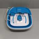 Homedics Smart Space Bubble Mate Collapsible Foot Spa, Heat-Maintaining, Bubble Massage with Pumice Stone and Splash Guard