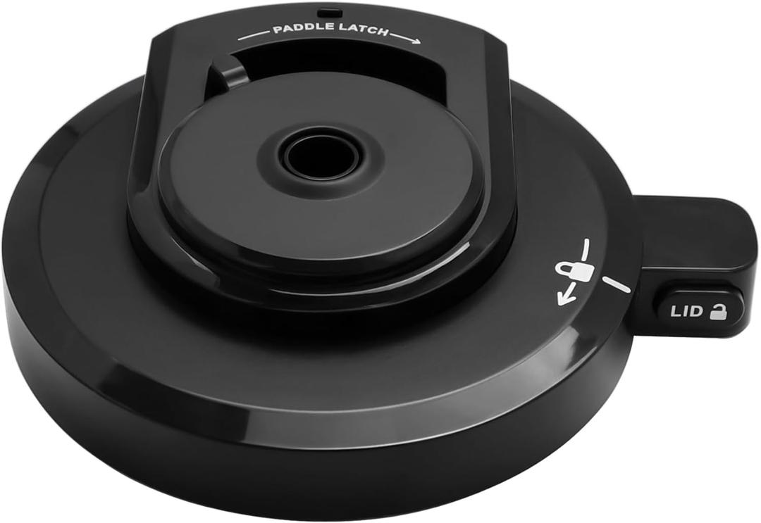 NANOBABY Outer Bowl Lid Replacement Compatible with Ninja Creami NC300 Series Ice Cream Makers, Replacement Paddle Latch Lid for Ninja NC299AMZ NC301 CN305A CN301CO, Bowl Cover for Creamy, BPA Free