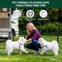 Dog Playpen - 24 Inch 8 Panel Metal Dog Pen with Door, Foldable Dog Crate Kennel Puppy playpen Exercise Pen for Small Medium Dogs, Indoor Outdoor Yard RV Camping