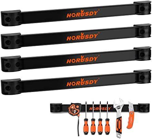 HORUSDY 12" Magnetic Tool Holder Strip, 4-Pack Tool Magnet Bar for Garage Organization, Shop Organization, Mounting Screws Included.: Amazon.com: Industrial & Scientific
