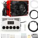 12V RV Air Conditioner, Split Type 9000btu Truck Air Conditioner, Suitable for Camping Vehicles, Trucks, RVs, Trailers, Excavators, Vans and other 12V DC AC (12, Volts (DC))