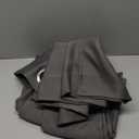 NICETOWN Grey Kitchen Blackout Short Curtain Panels for Bedroom, 45 Inch Long Thermal Insulated Grommet Top Blackout Draperies and Drapes (2 Panels, W42 x L45 -Inch, Grey)