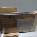 Forbena Rustic Brown Floating Shelves for Wall Set of 3, 24 Inches Long Hanging Shelves for Bedroom Storage, Large Wall Mounted Shelves for Living Room Books, Closet (Dark Wood)