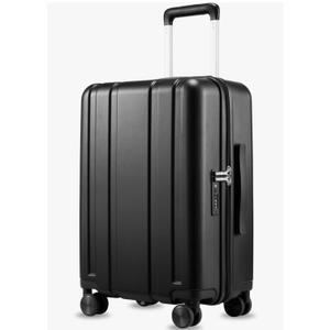 LUGGEX Carry On Luggage 22x14x9 Airline Approved, 100% PC Hard Shell Travel Suitcase with Smooth Spinner Wheels TSA Lock, 20 Inch, Black LUGGEX Carry On Luggage 22x14x9 Airline Approved, 100% PC Hard Shell Travel Suitcase with Smooth Spinner Wheels TSA Lock, 20 Inch, Black