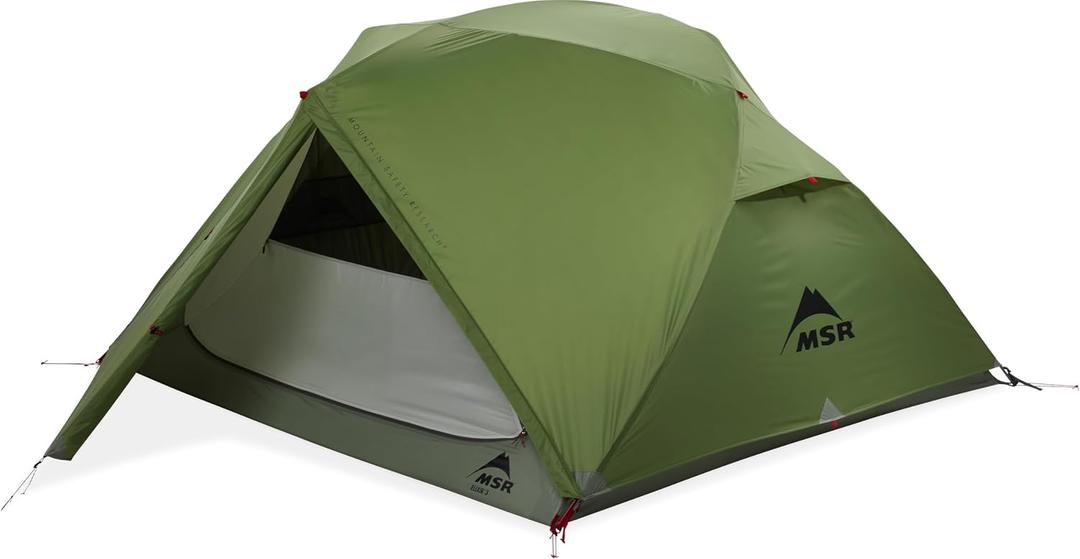 MSR Elixir 3-Person Lightweight Backpacking Tent, 84"L x 70"W x 43"H