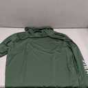 BASSDASH UPF 50+ Men’s UV Sun Protection Long Sleeve Performance Fishing Hoodie Hooded Shirts Size L (Forest Green/Black)