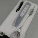 YUSWKO Black Handheld Milk Frother Wand for Coffee, Rechargeable Electric Whisk with 3 Heads 3 Speeds Drink Mixer Coffee Frother For Latte, Cappuccino, Hot Chocolate, Egg