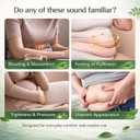 2PCS Herbal Patch Pad Balance – Plant-Based Ingredients, Comfortable Adhesive Design, Easy Topical Use, Promotes Abdominal Comfort Non-Irritating Design