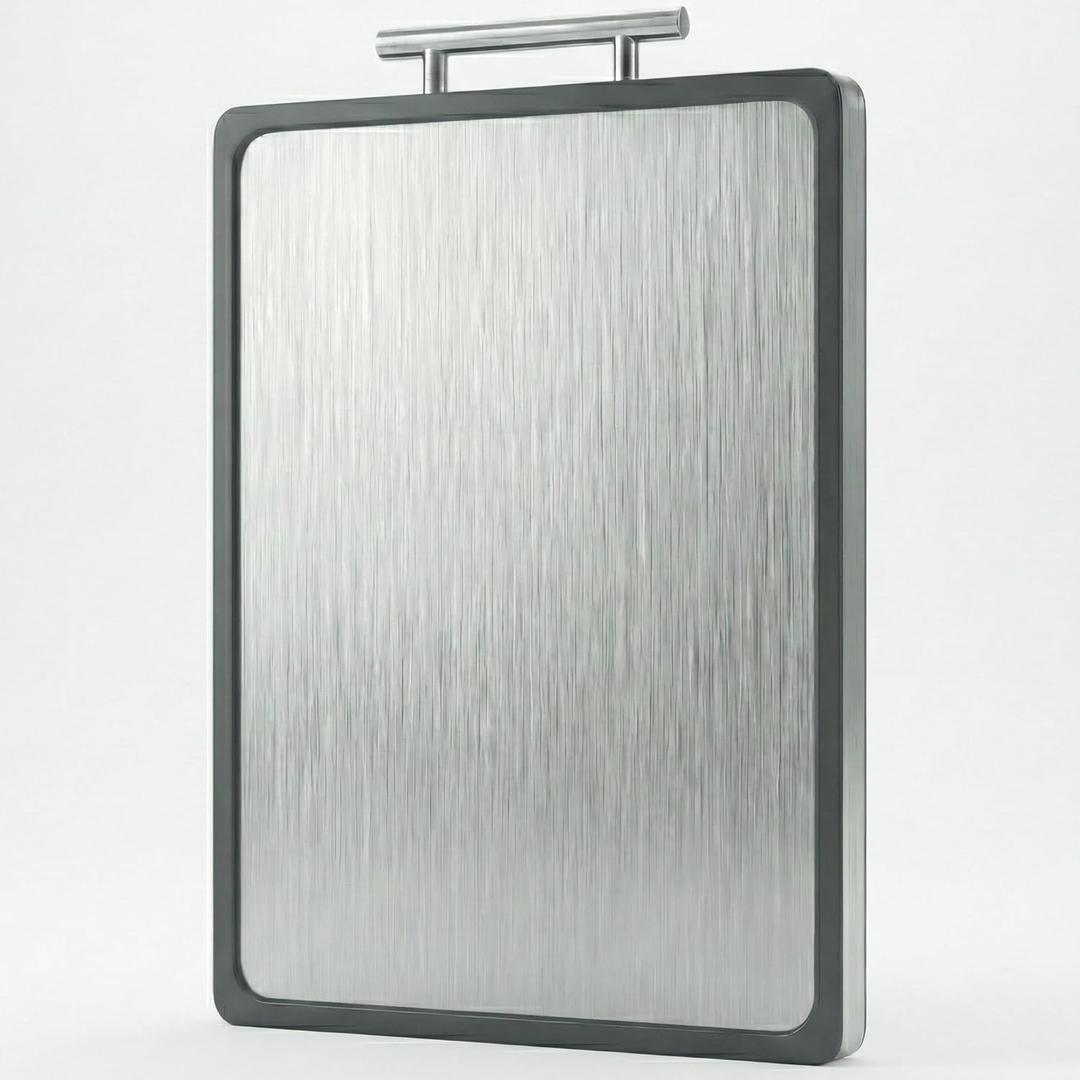 XL 16.7" Titanium Cutting Board - Double Sided for Meat & Veggie, Heavy Duty, Dishwasher Safe, Non-Toxic & Knife Friendly - Large Cutting Board for Kitchen, 1PC, 16.7"L x 11.5"W