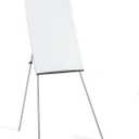 Quartet Melamine Presentation Easel, Whiteboard/Flipchart, 3' x 2', Gray Frame (ET32EU)