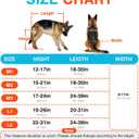 Large Dog Wheelchair for Back Legs, Adjustable Mobility Cart
Heavy Duty Mobility Aid for Large Dogs, Lightweight Adjustable Dog Cart for Disabled Hind Legs,M3 for 90-135lbs