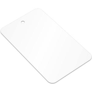 SmartSign Pack of 1000 Large Garment Tags | 1.75" x 2.875" White Paper - Card Stock, Made in USA