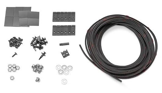 Hardware For Chevrolet Pocket/Rivet Style Front & Rear Fender Flares ,  Fits 2019-2021 Chevrolet Silverado 1500; 2022 Silverado 1500 Limited
