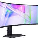 Samsung 49 Business Curved Ultrawide Dual QHD Computer Monitor, USB-C, DisplayPort, HDMI, 120Hz, VESA DisplayHDR 400, Built-in Speakers, Height Adjustable Stand, Eye Care, LS49C954UANXZA, 2024