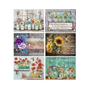 6 Pack DIY Diamond Painting