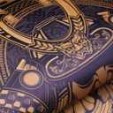 2 x Warriors Dreams Canvas Wall Art Print Poster Armored Helmet Samurai spirit with Scroll Wood Framed Ready to Hanger Home Karate Hall Sushi Restaurant Decor 16x35