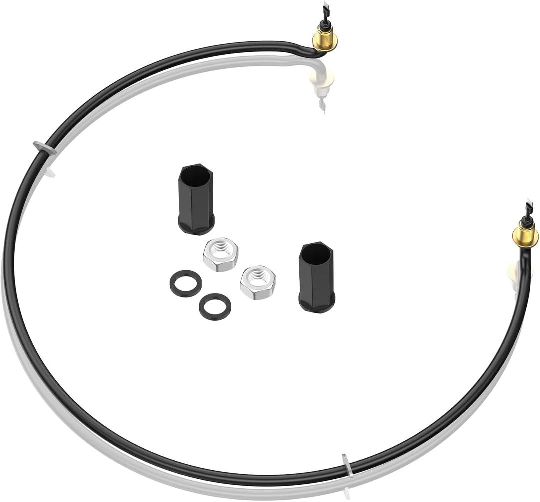UPGRADED W10703867 Dishwasher Heating Element Compatible with Whirlpool Kitchenaid Kenmore Dishwasher Parts WDT750SAHZ0 WDTA50SAHZ0 W10703867 W10687954 W10696509 W10329322 W10195052 Heater Element