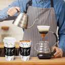 JarThenaAMCS 50Pcs 16Oz Christmas Disposable Coffee Cups with Lids and Sleeves Funny Dancing Skeleton Paper Drinking Cup for Xmas Birthday Party Supplies