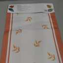 Home Bargains Plus Thanksgiving Contemporary Orange Pumpkin Table Runner, 70 Inch Long, Fall Harvest Easy Care Table Runner