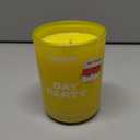 Day Party Candle, Citrus Scents, Made with Essential Oils, 8 oz, Yellow