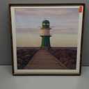 Natural 18x18 Picture Frame Wood with 16x16 Mat,Square Wall Photo Frames 18x18 Made of Solid Walnut Wood for Gallery Wall Hanging