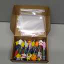 20 Set Mini Multicolor Pens in One 4-in-1 Cute Animal Ballpoint Pen with Support Card Kawaii Cartoon Stationery Graduation Appreciation Gift for Birthday Coworker Teacher School Supplies