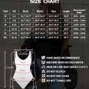 TRENLIVER Womens Sexy Plunge Deep V Neck Thong Bodysuit Backless Sleeveless Tank Top Body Suit Going Out Summer Tops 2026 Black M