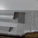 TV Stand - 55-inch Storage Cabinet with 2 Cubbies and 2 Shelves - Entertainment Center for Living Room, Bedroom, or Entryway by Lavish Home (White)