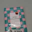 Textured Picture Frame, Fits 4x6 Photos, 2-Pack, Pink & Green