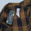 Blooming Jelly Women's Button Down Flannel Shirts Plaid Shacket Long Sleeve Collared Long Jacket Coats XL