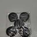 5Pcs Makeup Sponge Latex-Free Soft Blender Sponge Perfect for Liquid Foundation Concealer Cream Powder, Beauty Sponge Gift Set for Long-lasting and Natural Makeup, Black, Medium