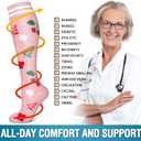 6 Pack Copper Compression Socks for Women and Men Circulation-Best Support for Medical,Running,Nursing,Athletic, D-assorted11-flowers, Small-Medium