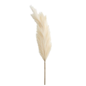2 PCS Stems White Pampas Grass Tall Decor - Faux Pampas Grass Decor Tall for Floor Vase Boho Home Wedding Mothers Day Decoration