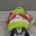 ONIBOGO 30Inch Large Christmas Standing Green Monster Figurine Extendable Christmas Plush Doll with Telescopic Legs Decorations Tabletop Fireplace Ornament Decor for Xmas Holiday Party Gift