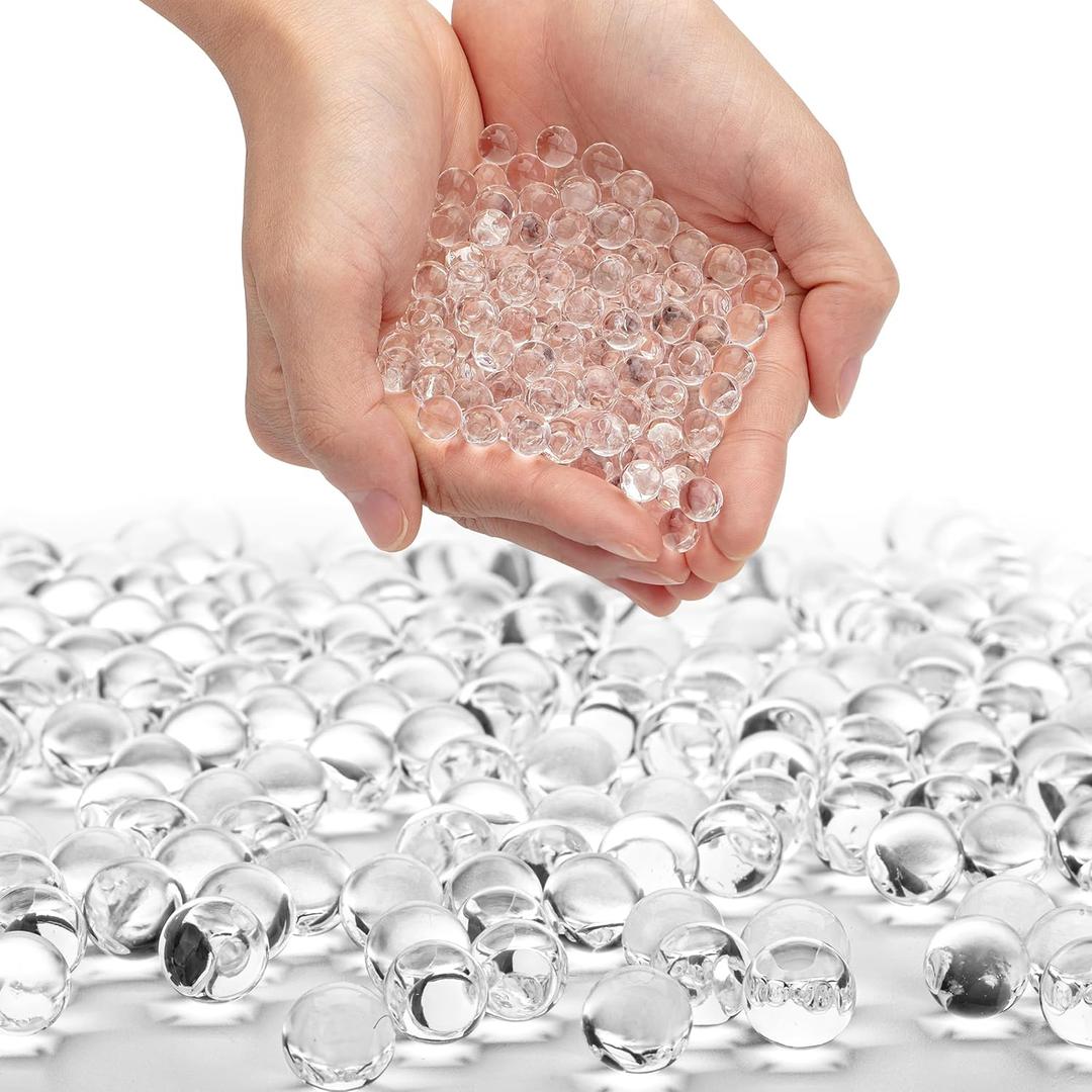 Mr. Pen- Clear Beads for Vases, 20000 pcs, Non Toxic | Transparent Vase Filler, Christmas Decoration, Wedding Centerpiece, Floating Candles, Floral Decoration