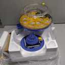 18 Egg Incubator with Auto-Turning & Humidity Control, 2025 Smart Digital Incubators for Hatching Eggs - LED Egg Candler, 360 View, Auto-Stop, Dual Water Tanks, Fits Chicken/Duck/Quail/Goose