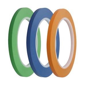 JINBING 3 Rolls Fine Line Tape High-Temp Vinyl Fineline Masking Tape Painters Tape 3-Colors (1/4 inch)