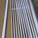 SHYUJAJIE 71 Inch Extra Tall Pet Gate for Cats, 29.5-48" Adjustable Wide Dog Gates, Pressure Mounted Walk Through Tall Cat Gate for Doorways,Hallway,Stairs,HouseWhite