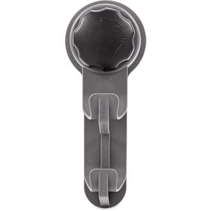 Camco RV Towel Hook | Add Hooks Inside/Outside Your RV | Strong Mechanical Suction Cup Hook (44028), Black (1 Count (Pack of 1))