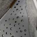 WELLUP Brushed Nickel 10’’ Corner Shower Shelf Bathroom Shower Shelves, 2 Pack Triangular 304 Stainless Steel Shower Corner Shelf for Tiled Walls, No Drilling