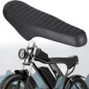 Ridstar Q20 Replacement Electric Dirt Bike Seat - Waterproof Dirt Bike Seat Cushion, Universal Fit for Ridstar Q20, Enhanced Comfort & Durability, Black