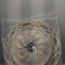 26 5/8"OD x 4 1/2"ID x 1 3/8"P Loera Ceiling Medallion (Fits Canopies up to 6 1/4"), Hand-Painted Gobi Desert