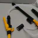 ELEAD Portable Battery Powered Pump - Electric Fuel/Water Transfer Pump 2.4 GPM, Liquid Siphon Pump with Adjustable Flow Control, Gas Pump with Filter Design, Gas Can Pump Ideal