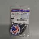 Perfect Fit FBI Belt Clip Badge Holder with Pocket and Chain (Cutout PF39)