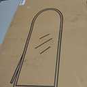 59"x16" Floor Mirror Full Length, Arched Full Length Mirror with Stand, Full Body Mirrors for Bedroom Living Room or Cloakroom Gold