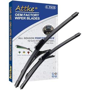 ATTKE 26" + 17" OEM Quality Front Windscreen Wiper Blades for Subaru Forester 2019-2025,Legacy 2020-2022,Subaru Outback 2020-2022 (Set of 2)