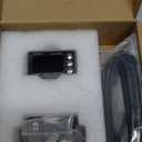 BINTA 0-50A Small Battery Monitor Shunt Voltmeter Ammeter for Lifepo4 Lithium, Backlight Waterproof Battery Meter for Auto Car RV Motorhome Golf Cart Portable Power Systems