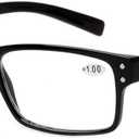 NORPERWIS Reading Glasses 5 Pairs Quality Readers Spring Hinge Glasses for Reading for Men and Women (3 Black 2 Tortoise, 3.00)