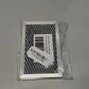 WB02X11124 JX81J Microwave Charcoal Filter [OEM Part# GE WB06X10823 WB02X11536 Samsung DE63-00367G DE63-00367J DE63-30016E ] 3-7/8"x6-1/8"x3/8"(3.9"x6.1") Pack of 2 